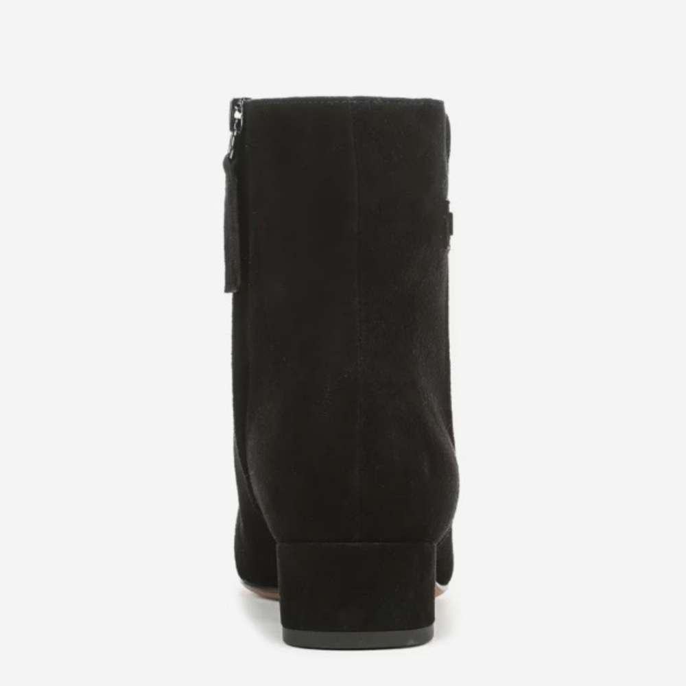 Franco Sarto Luella Bootie in Black Suede Size 6.5M - Picture 5 of 11